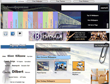 Tablet Screenshot of myfreewallpapers.com